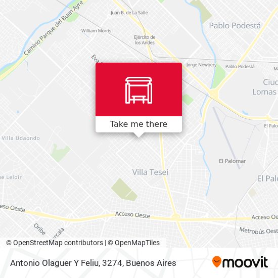 Mapa de Antonio Olaguer Y Feliu, 3274