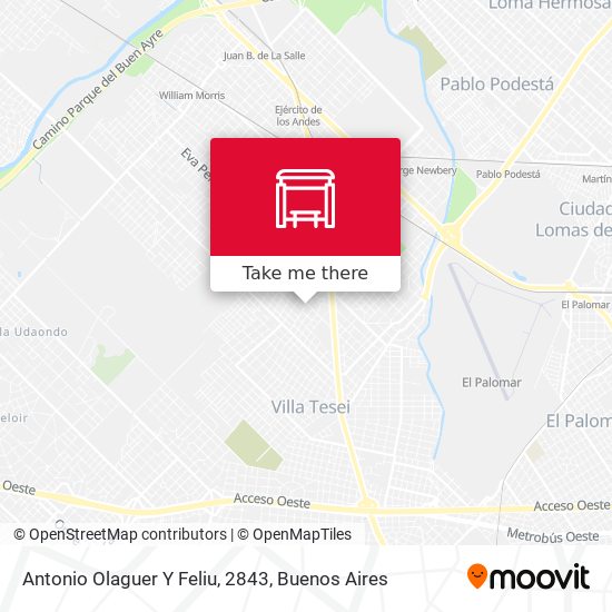 Antonio Olaguer Y Feliu, 2843 map