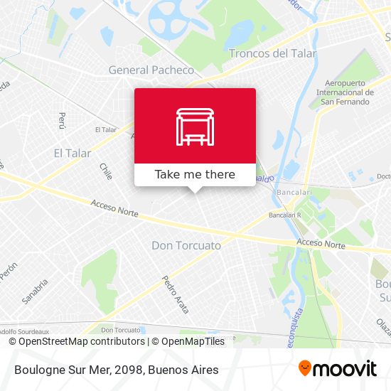 Boulogne Sur Mer, 2098 map