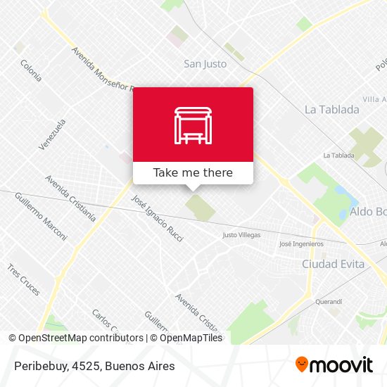 Mapa de Peribebuy, 4525