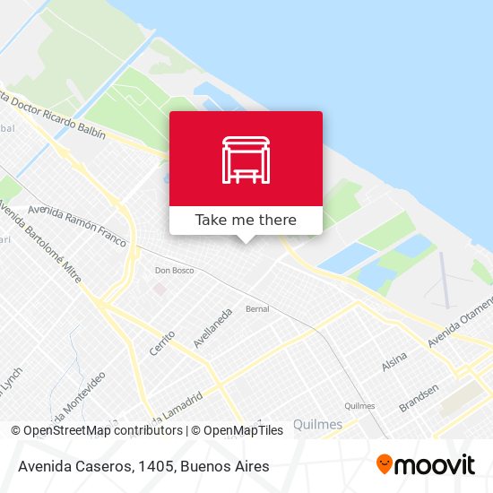 Avenida Caseros, 1405 map