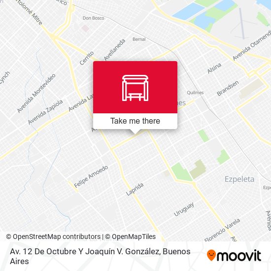 Av. 12 De Octubre Y Joaquín V. González map