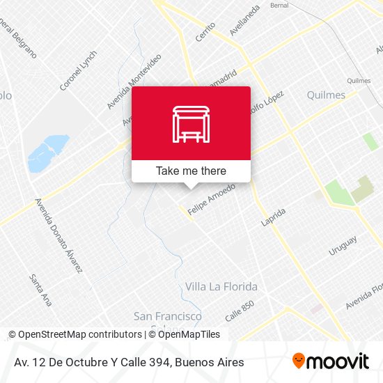 Av. 12 De Octubre Y Calle 394 map