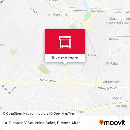 Mapa de A. Einstein Y Saturnino Salas