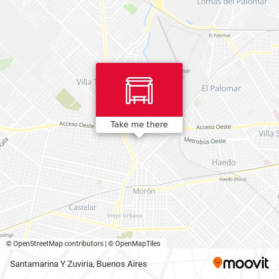 Mapa de Santamarina Y Zuviría