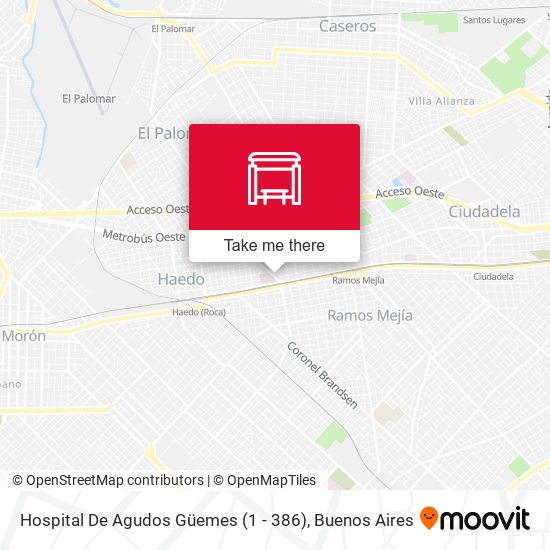 Hospital De Agudos Güemes (1 - 386) map