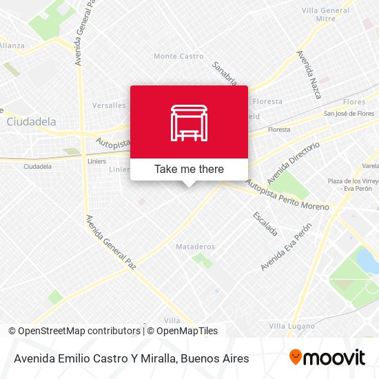 Mapa de Avenida Emilio Castro Y Miralla
