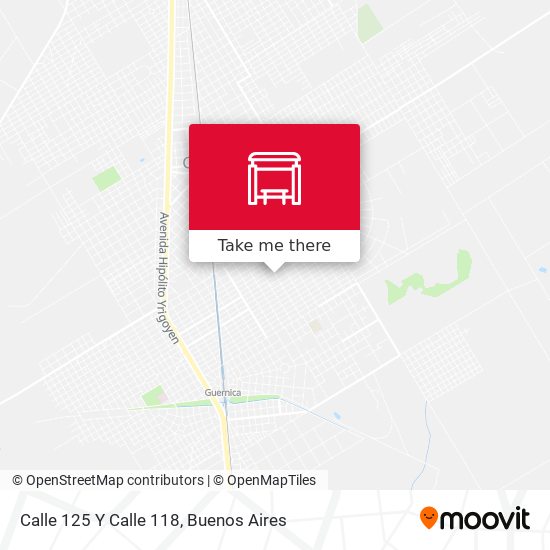 Calle 125 Y Calle 118 map