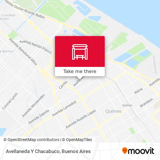 Mapa de Avellaneda Y Chacabuco
