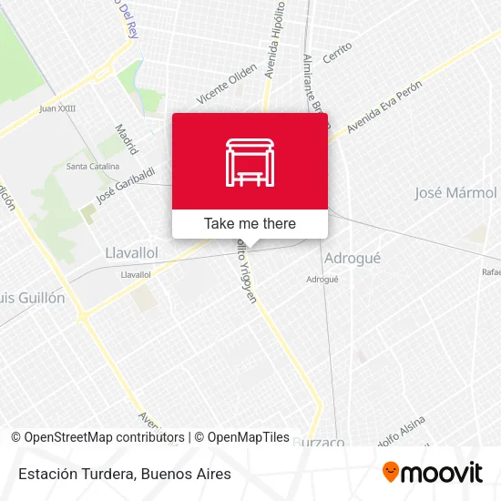 Estación Turdera map