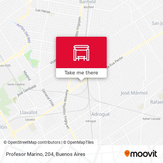 Mapa de Profesor Marino, 204