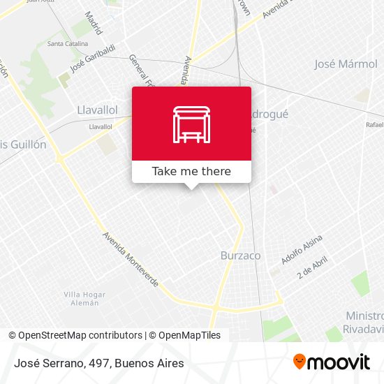 José Serrano, 497 map