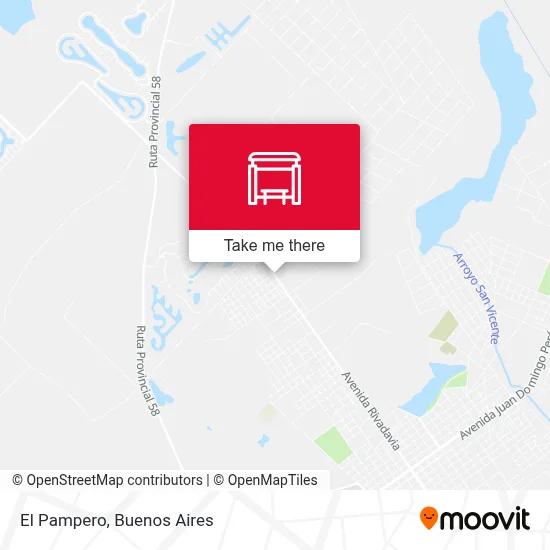El Pampero map