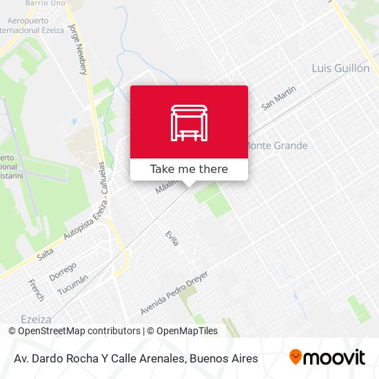Av. Dardo Rocha Y Calle Arenales map