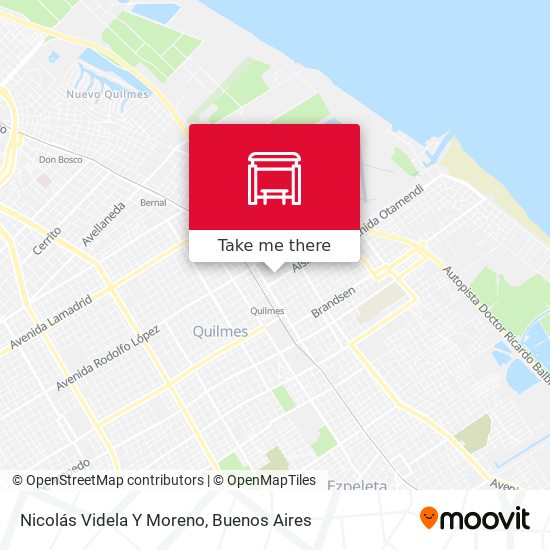 Mapa de Nicolás Videla Y Moreno