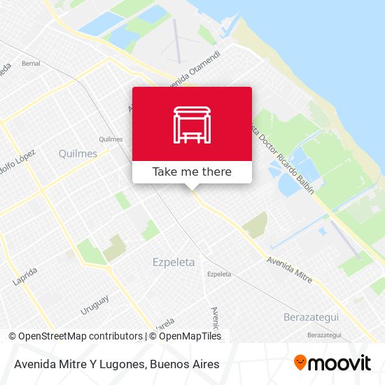 Avenida Mitre Y Lugones map