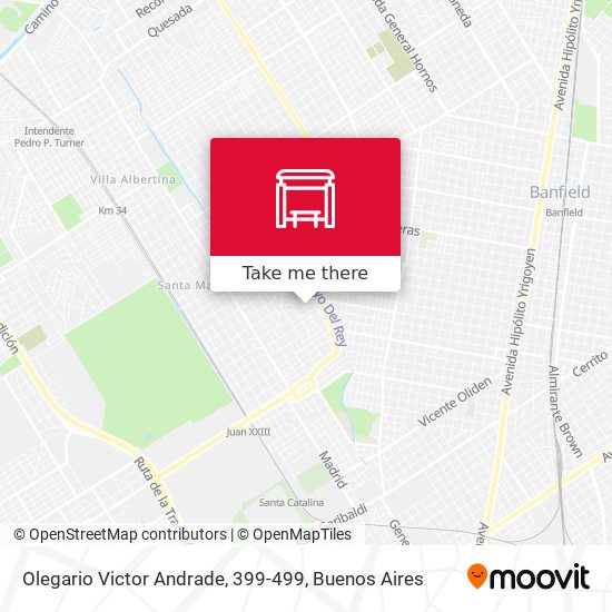Mapa de Olegario Victor Andrade, 399-499