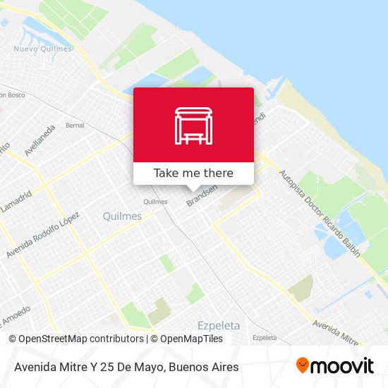 Avenida Mitre Y 25 De Mayo map