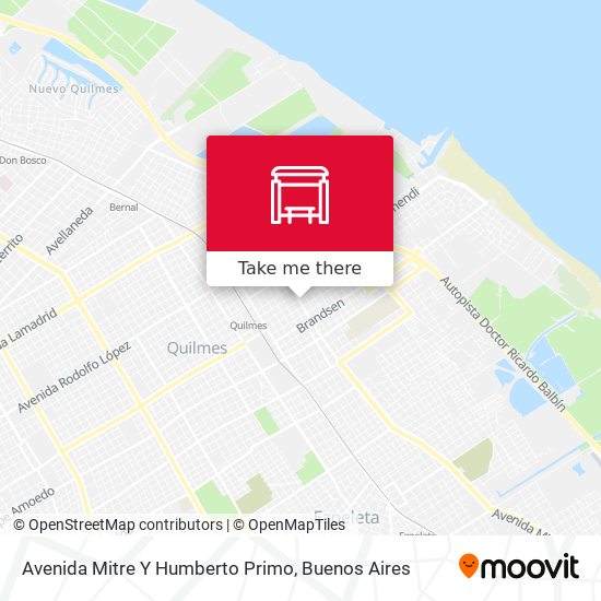 Mapa de Avenida Mitre Y Humberto Primo