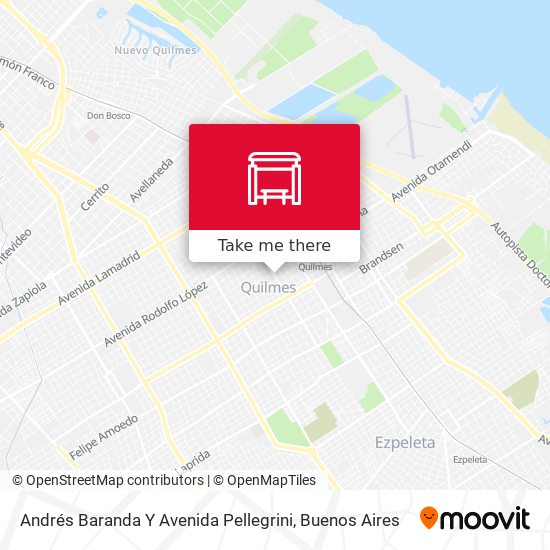 Andrés Baranda Y Avenida Pellegrini map