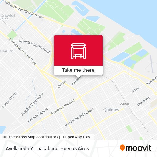 Avellaneda Y Chacabuco map