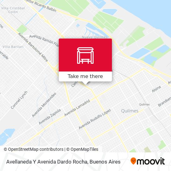 Avellaneda Y Avenida Dardo Rocha map