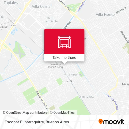 Escobar E Iparraguirre map
