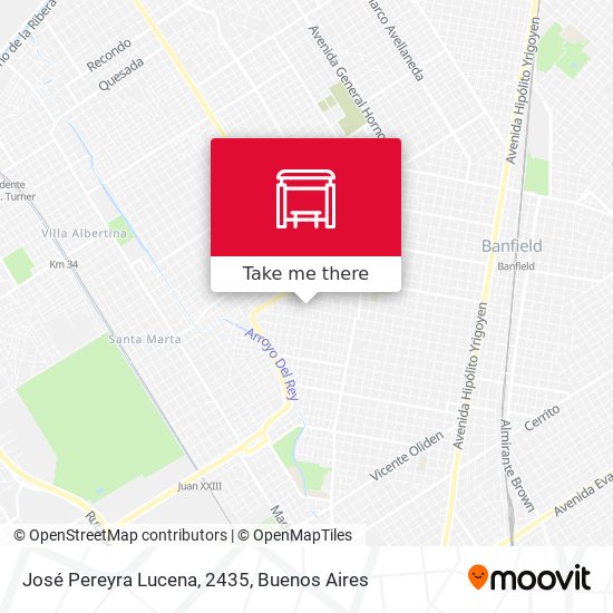 Mapa de José Pereyra Lucena, 2435