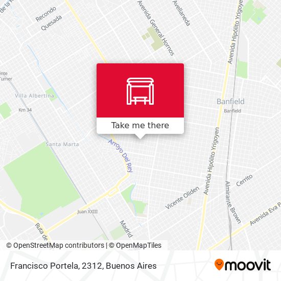 Francisco Portela, 2312 map
