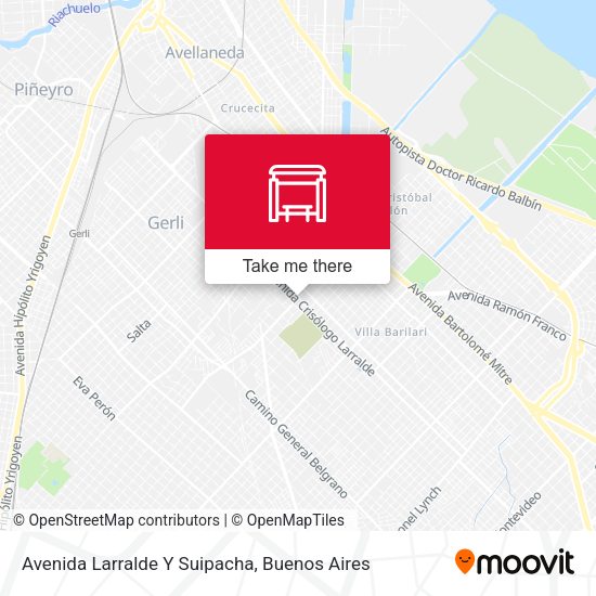 Mapa de Avenida Larralde Y Suipacha