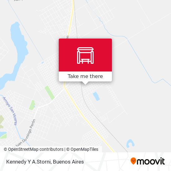Kennedy Y A.Storni map