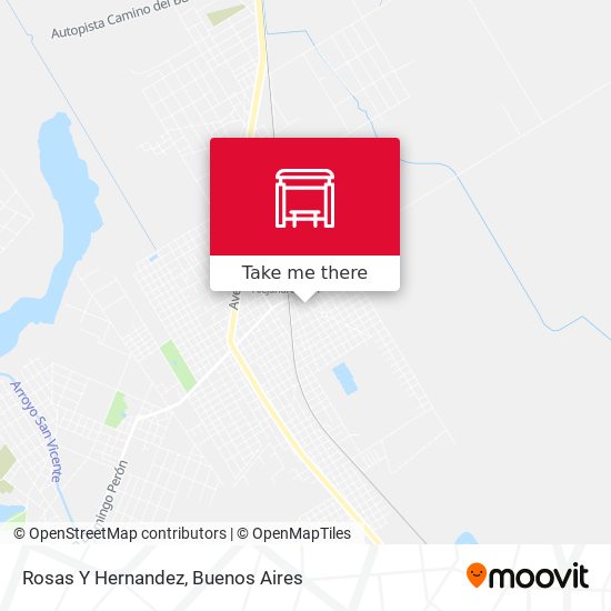 Mapa de Rosas Y Hernandez