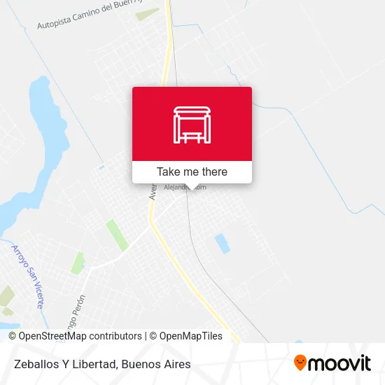 Zeballos Y Libertad map