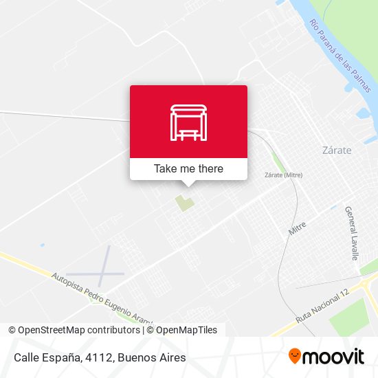 Mapa de Calle España, 4112