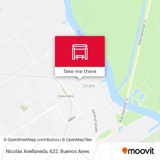 Mapa de Nicolás Avellaneda, 622