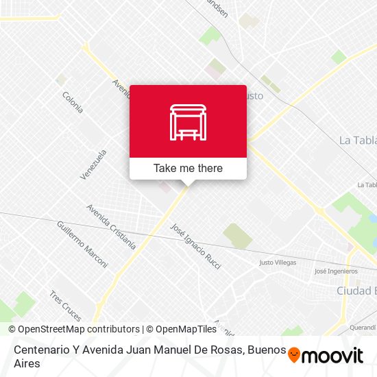 Centenario Y Avenida Juan Manuel De Rosas map