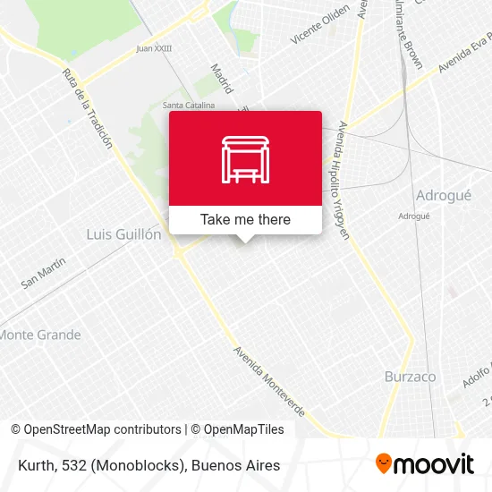 Kurth, 532 (Monoblocks) map