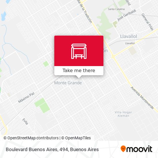 Boulevard Buenos Aires, 494 map