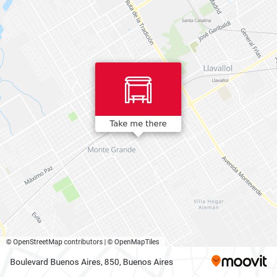 Boulevard Buenos Aires, 850 map