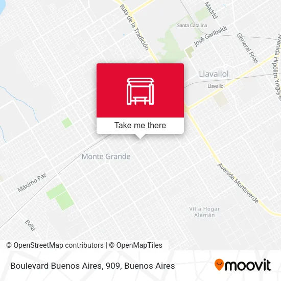 Boulevard Buenos Aires, 909 map