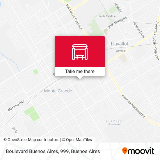 Boulevard Buenos Aires, 999 map