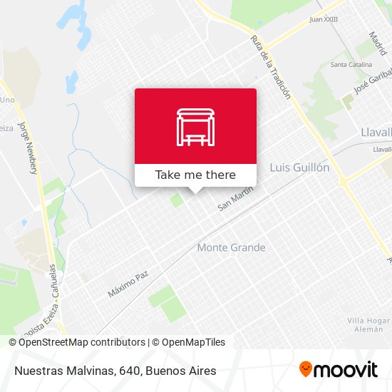 Nuestras Malvinas, 640 map