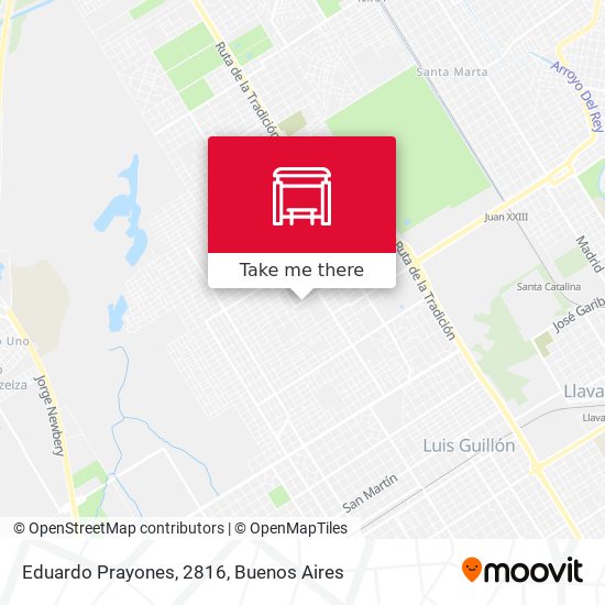 Mapa de Eduardo Prayones, 2816