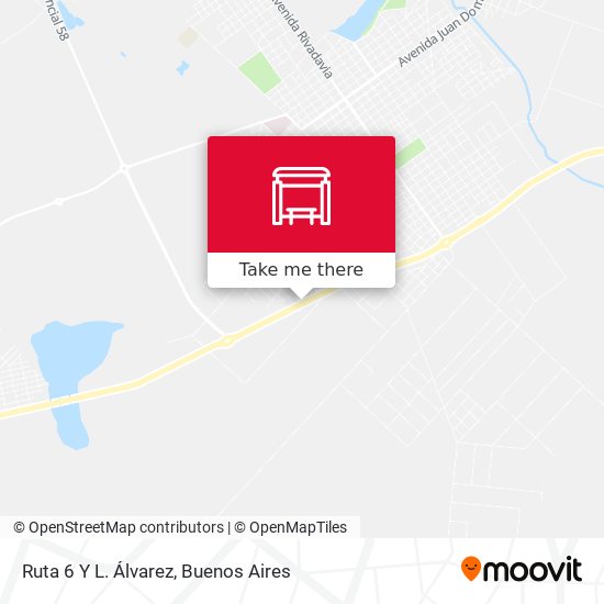 Ruta 6 Y L. Álvarez map