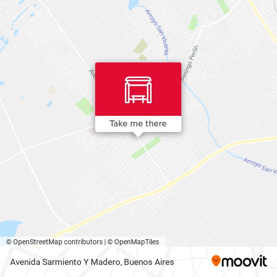 Mapa de Avenida Sarmiento Y Madero