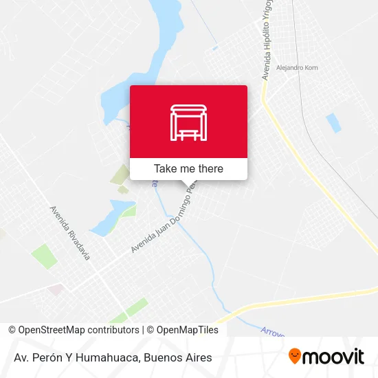 Av. Perón Y Humahuaca map