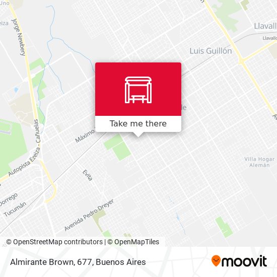 Almirante Brown, 677 map