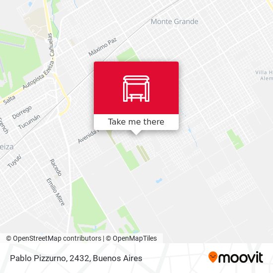 Pablo Pizzurno, 2432 map