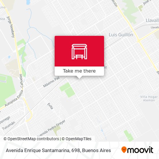 Mapa de Avenida Enrique Santamarina, 698