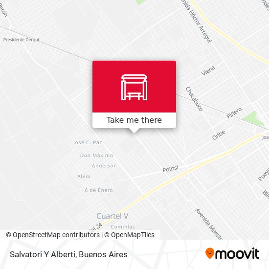 Salvatori Y Alberti map